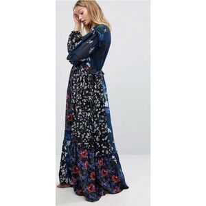 French Connection Celia Mixed Floral Maxi Dress